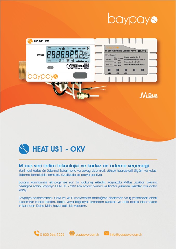 Baypayo Heat US1 OKV Online On Ödemeli Kalorimetre