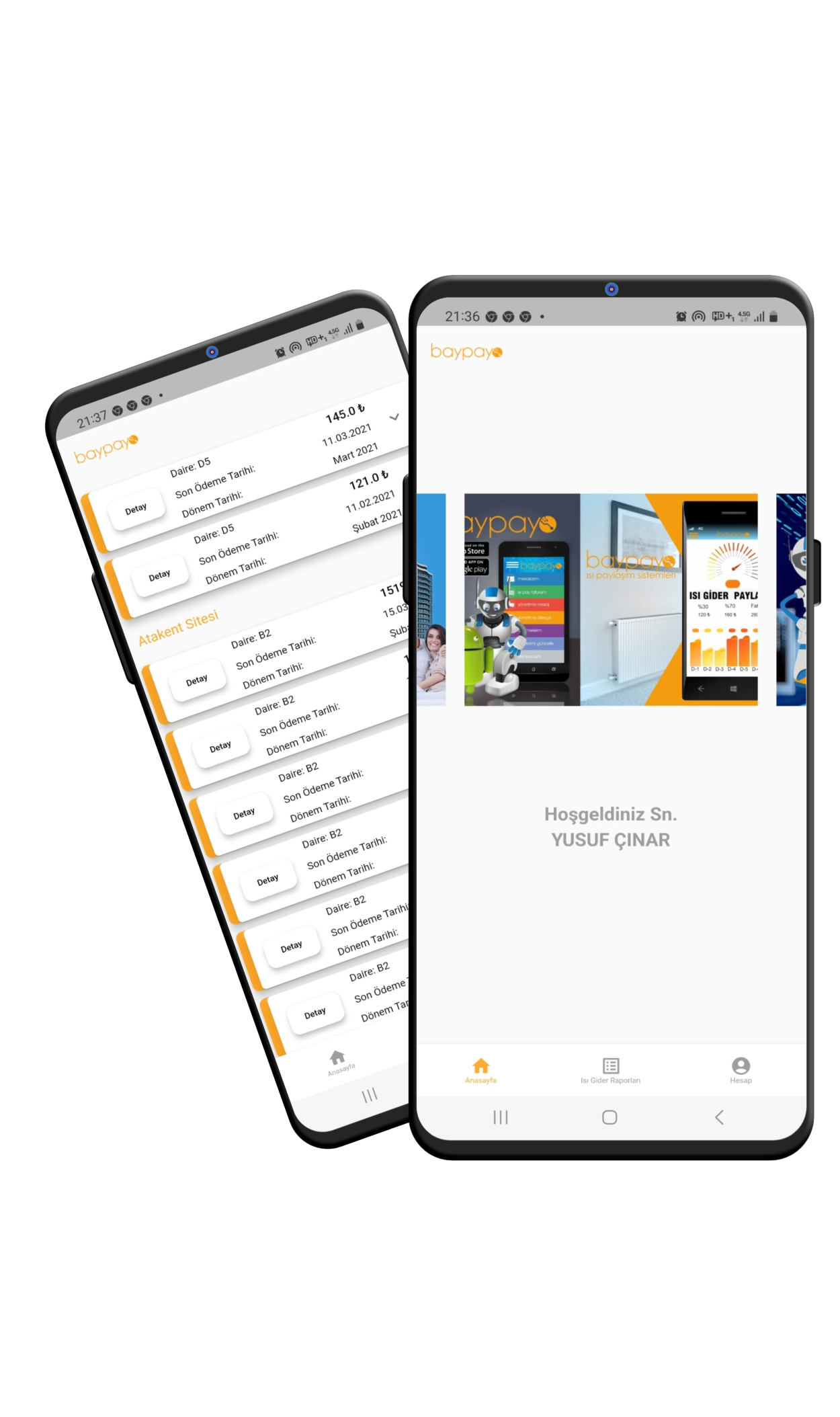 baypayo android ios mobil yazılım arge çalışması
