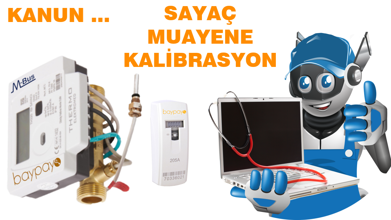 Kalorimetre pay ölçer sayaç muayene kalibrasyon